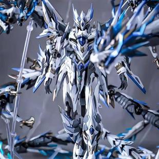 高达拼装玩具模型敖丙摩动核吕布曹仁青龙赵云干将机甲盲盒福袋男