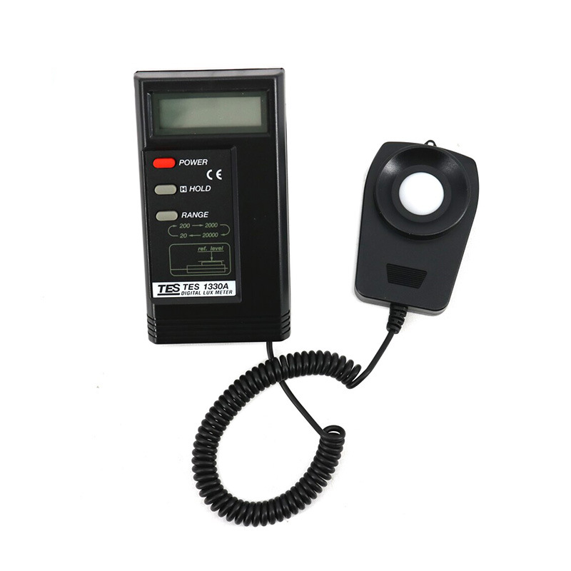 日本TES泰仕TES-1330A照度计±3% rdg ± 0.5% f.s.(＜10,000 lux