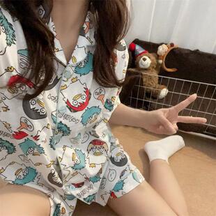 银魂睡衣周边伊丽莎白动漫二次元可爱卡通搞怪鸭子春秋季两件套装