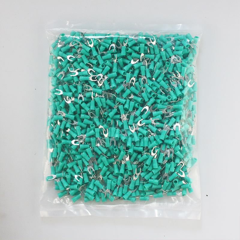 V1.-.2冷压端子叉形 U型Y型端子 冷压接线端子 0.5厚 V1-