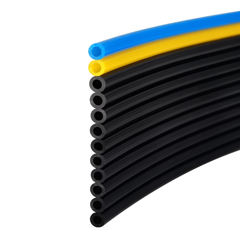 排并联气管软管蓝黄黑mm贴片机PU排管多芯工业机器人