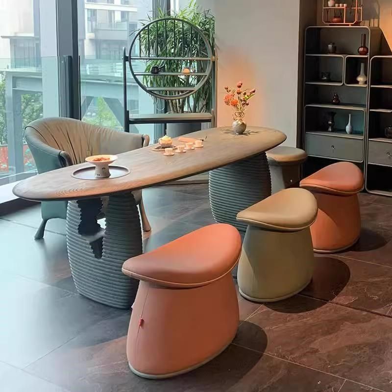 新现代桃白蜡木泡茶桌休闲茶台酒店民宿办公室茶楼茶桌椅,住宅家具,家用茶台/茶桌,淘宝优惠券,粉丝福利购,淘宝优惠卷