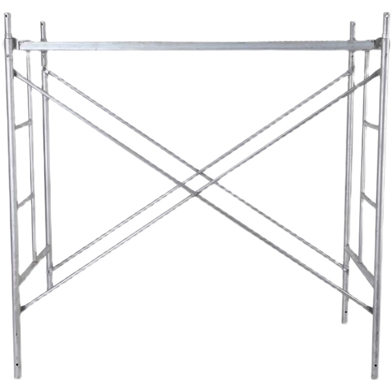 广东厂家加厚踏板脚手架建筑工地广告安装镀锌脚手架活动架架