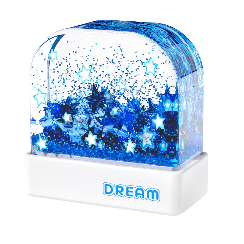 儿童名字印章盖印标记姓名自动按压式水洗幼儿园衣物个人签名章刻