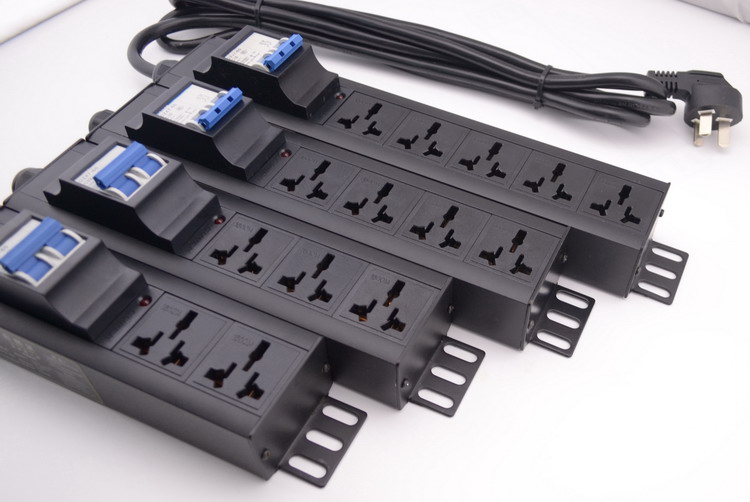 工业排插2到5位大功率W接线板短路过载自动保护1家插座