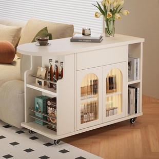 实木边几沙发边几桌现代客厅家用边柜多功能升降茶几