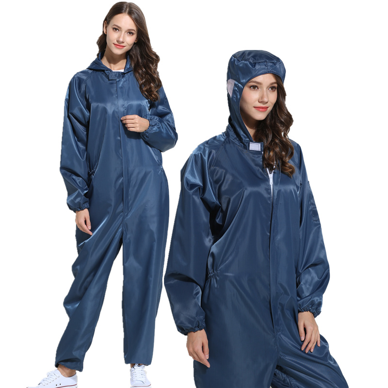 防静电服连体无尘净化无尘衣洁净车间食品无菌喷漆服防护工作服