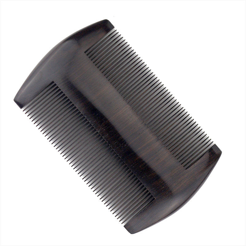 篦子梳黑檀木梳加密虱梳子面超密齿梳头去头屑蓖子儿童刮头虱子