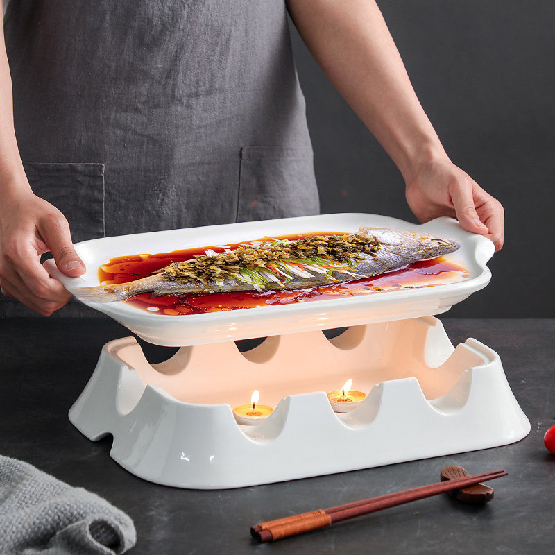 耳陶瓷酒精锅干锅锅炉子装蜡烛加热炉小火锅海鲜锅牛蛙锅