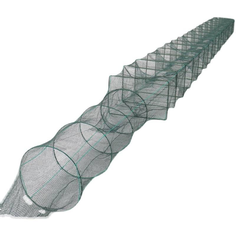 大号虾笼河虾龙虾网笼捕虾网折叠鱼网地网笼泥鳅黄鳝笼捕鱼笼