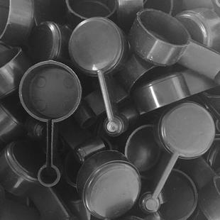 升降晾衣架晒杆帽盖帽头圆杆凉衣架杆子管帽堵头装饰盖