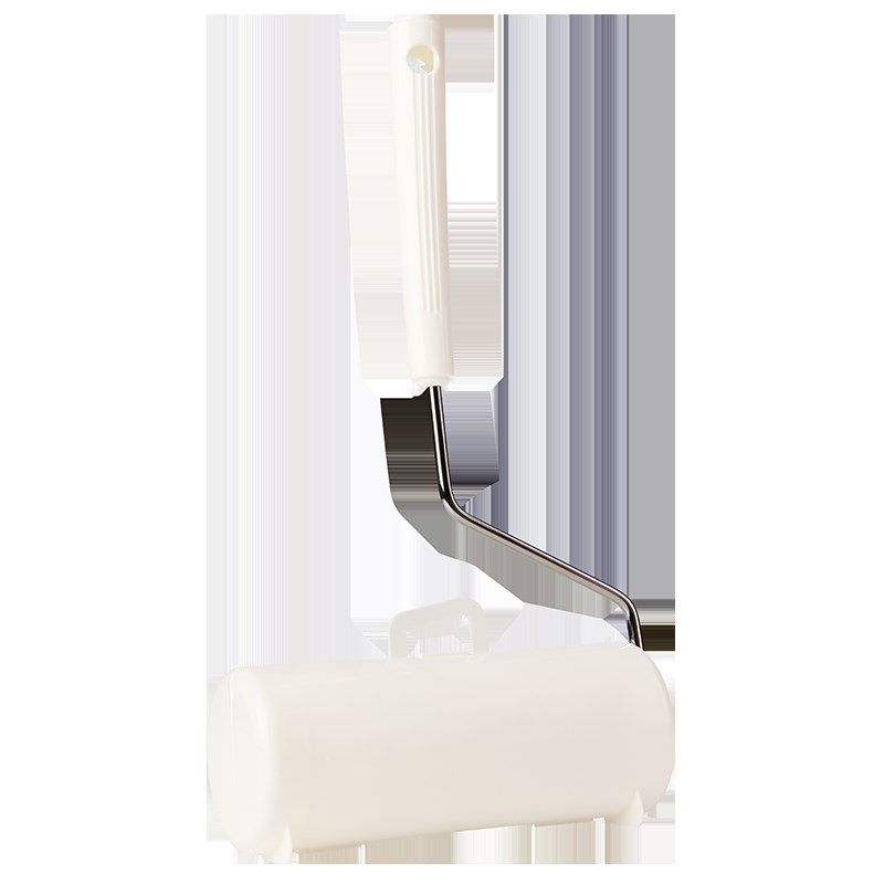 初舍粘毛器粘尘滚筒除尘纸可撕式滚刷16cm斜撕粘尘纸毡除毛发灰尘