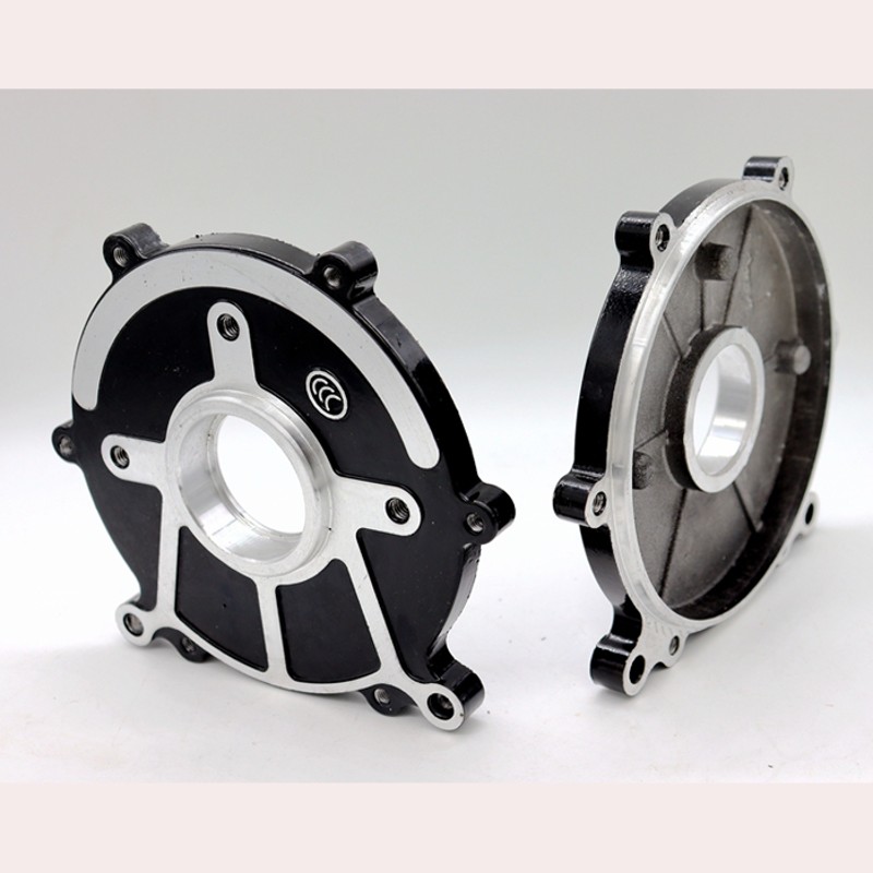 盖板电动三轮四轮车差速电机盖五孔5孔电机前盖中联板厂家直