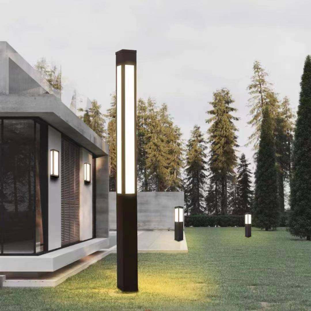 方形庭院景观灯特色灯柱太阳能路灯草坪灯壁灯户外防水灯具园林灯,家装灯饰光源,道路灯具/智慧路灯/智慧灯杆,淘宝优惠券,粉丝福利购,淘宝优惠卷