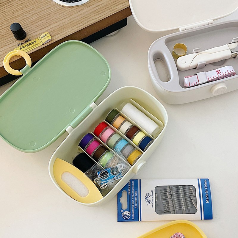 针线盒家用高质量高品质学生宿舍多功能缝纫工具便携层实用装