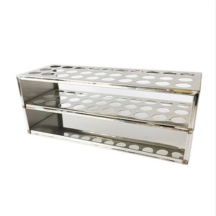 试管架实验室铝制大小圆形径耐用坚固试管架子