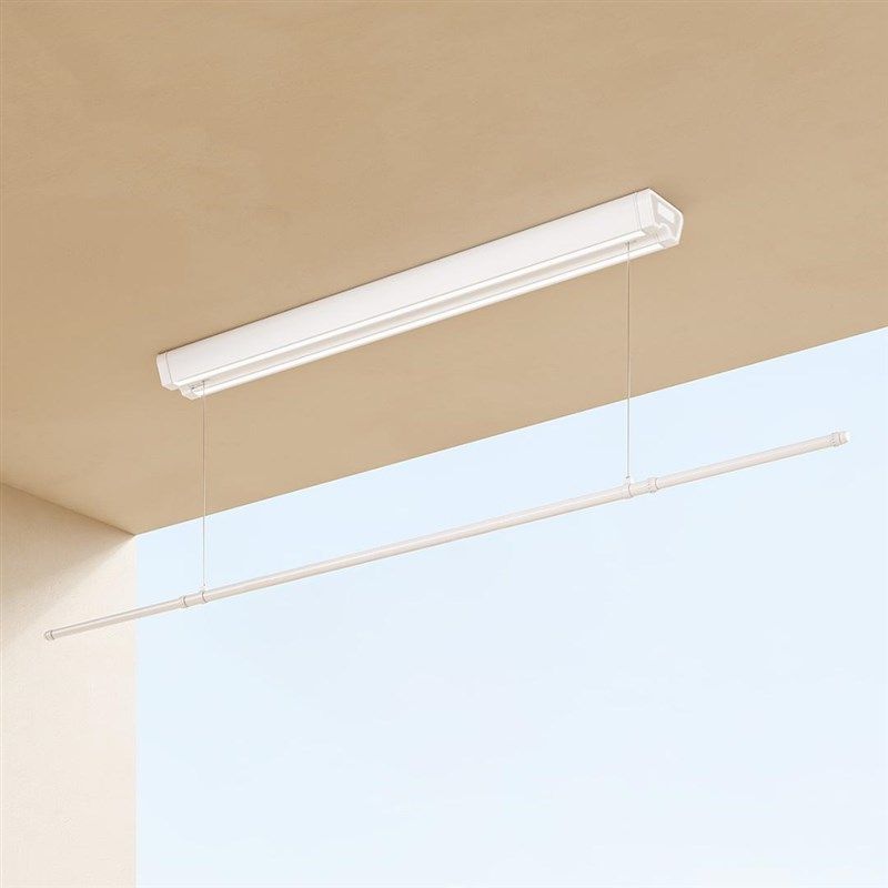 家吉宝电动单杆晾衣架明装小阳台小户型侧装伸缩智能遥控凉衣杆,家装主材,隐形晾衣架,淘宝优惠券,粉丝福利购,淘宝优惠卷