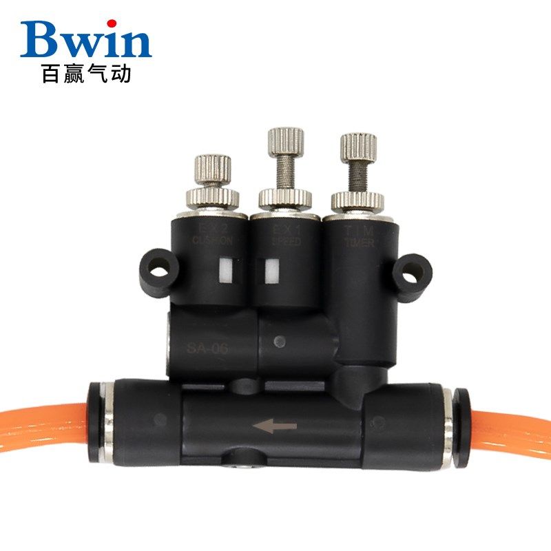 外置调气缓冲行程带速度调节气缸接头缓冲时间,标准件/零部件/工业耗材,气动接头,淘宝优惠券,粉丝福利购,淘宝优惠卷