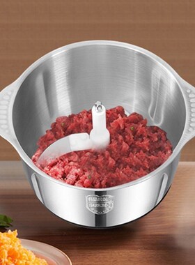 IJI家用绞肉机电动料理机搅拌机搅馅绞馅机蒜蓉泥器辣