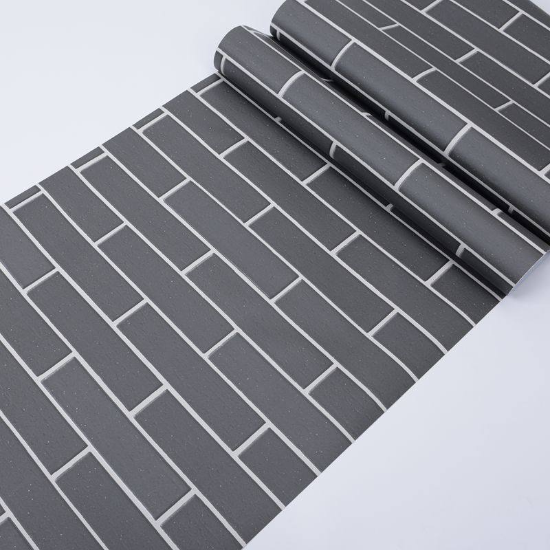 仿真红砖砖纹假砖墙纸自粘早餐小吃店面防水加厚耐磨即时纸