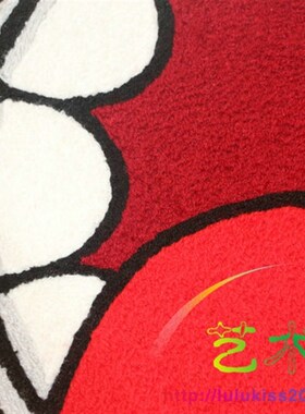 Kw街头涂鸦Originl Fke大舌头OF地毯地垫坐垫门垫