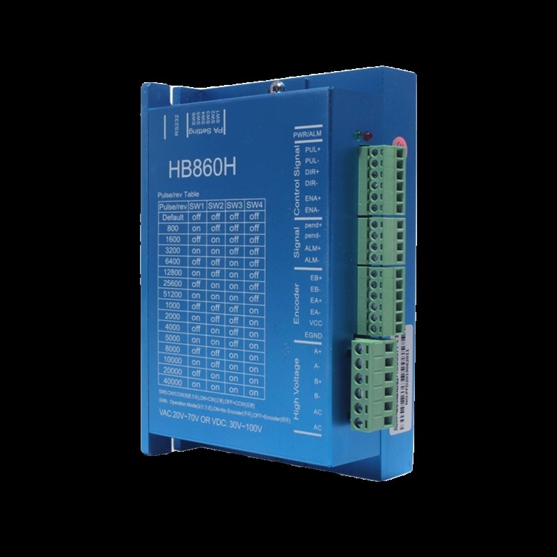 42/57/86闭环电机驱动器HB808C/HB860H两相混合伺服驱动器