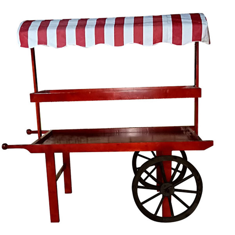 木质花车 超市情景陈列道具 水果蔬菜造型创意地堆展示架堆头货架