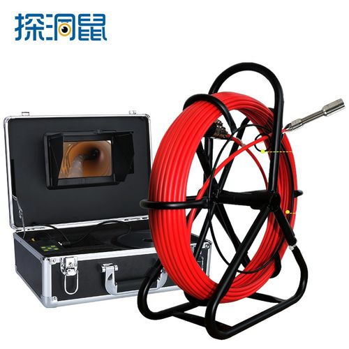 探洞鼠管道机器人市政爬行雨水污水摄像头 检测市政爬行内窥镜