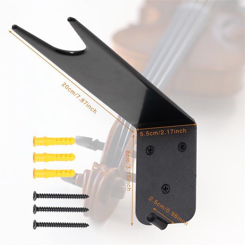 大提琴挂钩带提琴弓挂架墙上放置架展示大提琴上墙架子