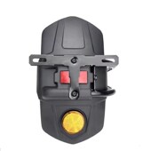 适用钱江赛摩车改装 后挡泥板后沙板挡水盾摩车后盾泥瓦板