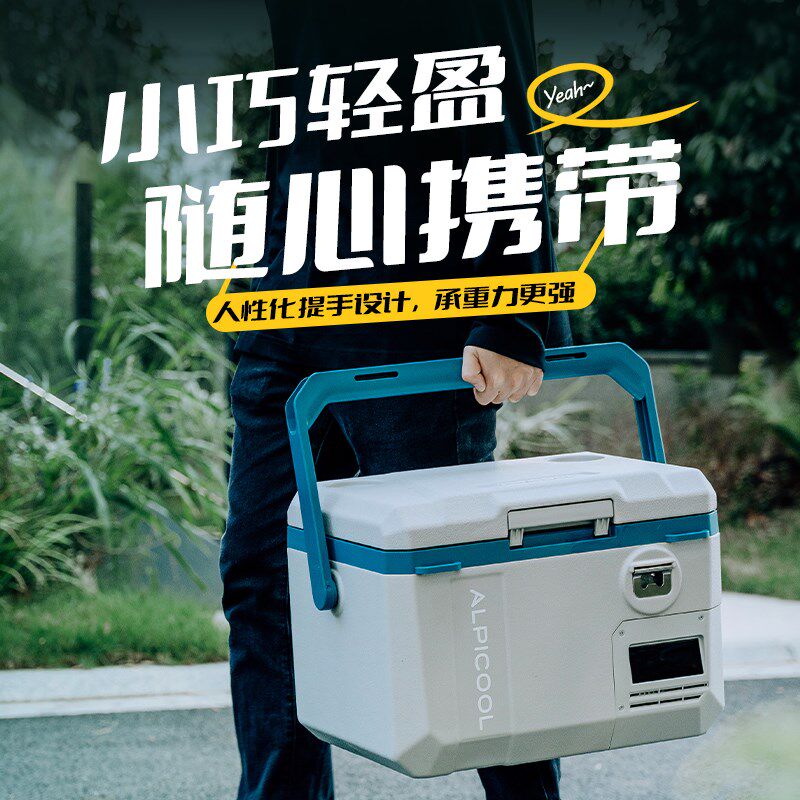 冰虎车载车家两用压缩制冷小型冷藏冷冻宿舍办公冰柜