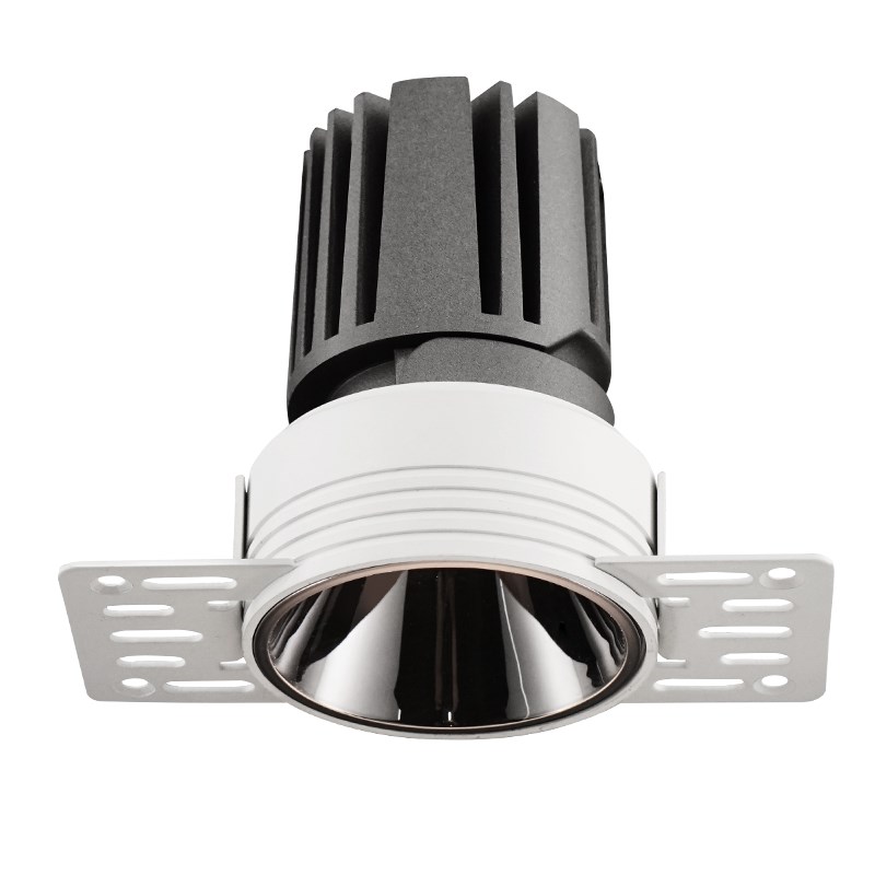 小巧无边框射灯无副光斑嵌入式全光谱智能客厅小山丘预埋LED筒灯