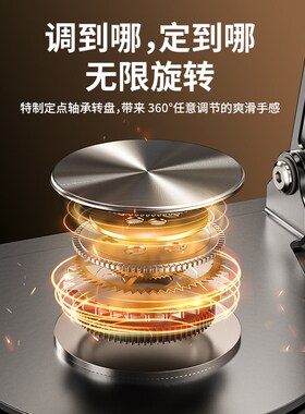 BZBC笔记本电脑支撑支架托悬空散热升降增高适用McBook桌面键盘铝