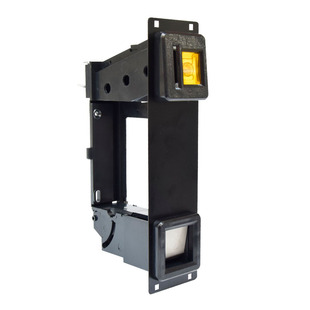 投币器轨道游戏机赛车机电玩投币门支架篮球机直投币器支架