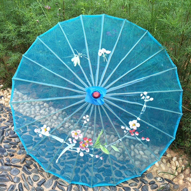 舞蹈伞 演出伞 道具绢纱伞伞古典伞茉莉花伞装饰伞跳舞用伞