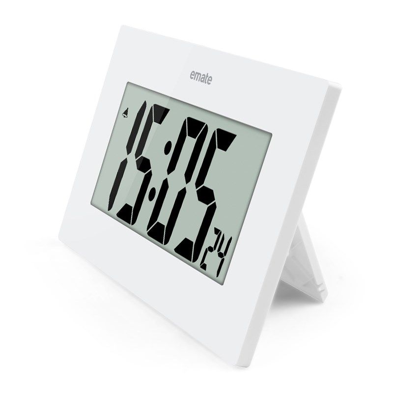 易美特家用电子挂钟数字闹钟超大屏幕显示办公桌创意静音座钟,家居饰品,座钟,淘宝优惠券,粉丝福利购,淘宝优惠卷