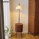 法式 复古落地灯级感客厅沙发旁边茶几卧室床头柜一体台灯氛围灯