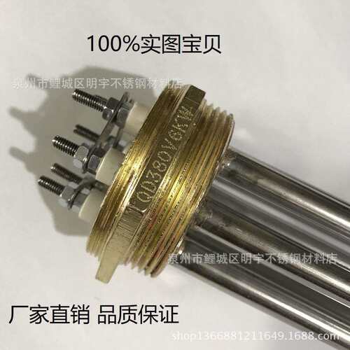 380V6KW/DN50导热油工程空气能电 水箱锅炉 加热管 蒸汽加热棒