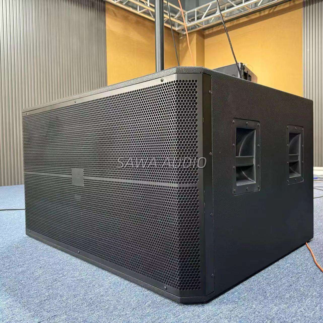 双18寸低音炮音响户外专业演出音箱大功率会议酒吧舞台线阵音响