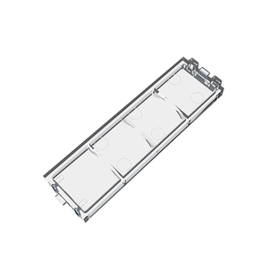 DIY可拼接8650电池盒8650电池槽 座子免焊接铜柱支持大电流黑色