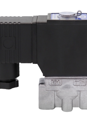 亚德客耐高温蒸汽水2L030-08 24V流体控2L050-0电磁220V