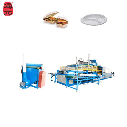 PS发泡泡沫饭盒生产线饭盒机快餐盒机器天花板设备蛋托机械