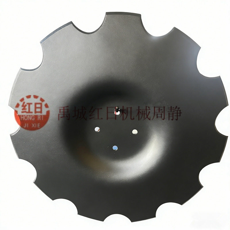 350mm农机配件铆合耙片6孔轴承座含皮尔轴承圆盘犁犁片
