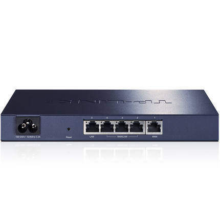 TP-LINK5口全千兆端口企业级路由器TL-R483G多WAN口宽带路由器