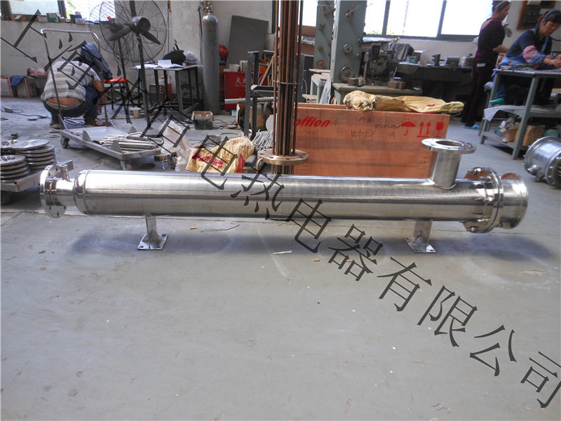 上海源泛大型气体加热器气体管道加热器管道加热器