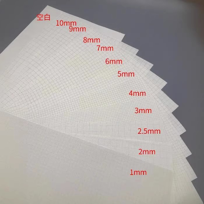 a4a3坐标纸5mm网格纸UI设计纸版型绘图纸点点纸方格纸格子制图纸