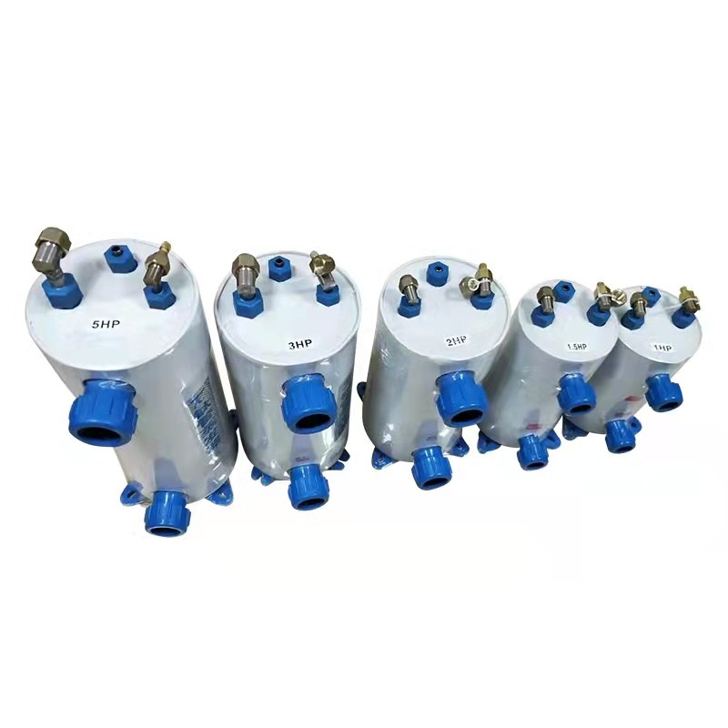 钛管蒸发器鱼池冷水机鱼缸钛合金冷凝器海鲜养殖制冷机换热器钛炮