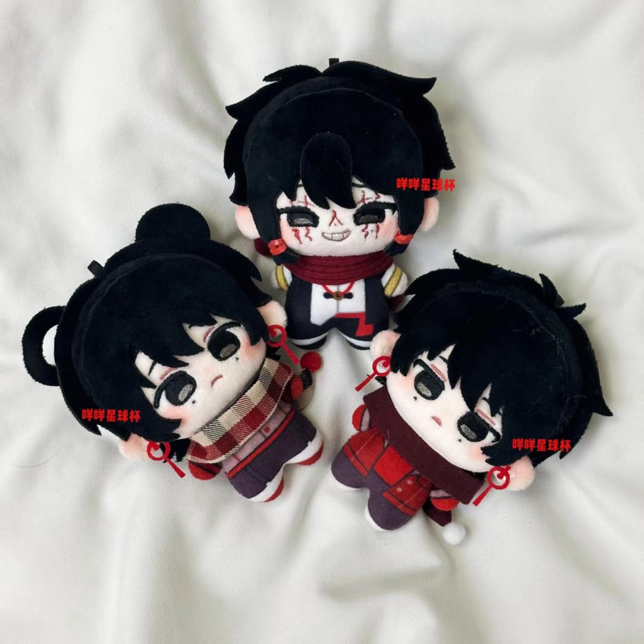 头七怪谈周边离雨婷离宇亭10cm棉花娃娃印花体玩偶高颜值公仔礼物