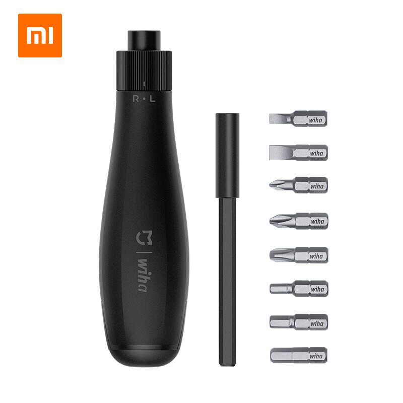 米家wiha 8合棘轮螺丝刀套装十字内六角家用多功能组合工具
