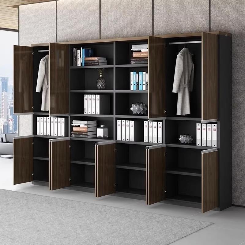 办公室落地GZ001文件柜人事资料文务件放柜简约储木质推拉式财书